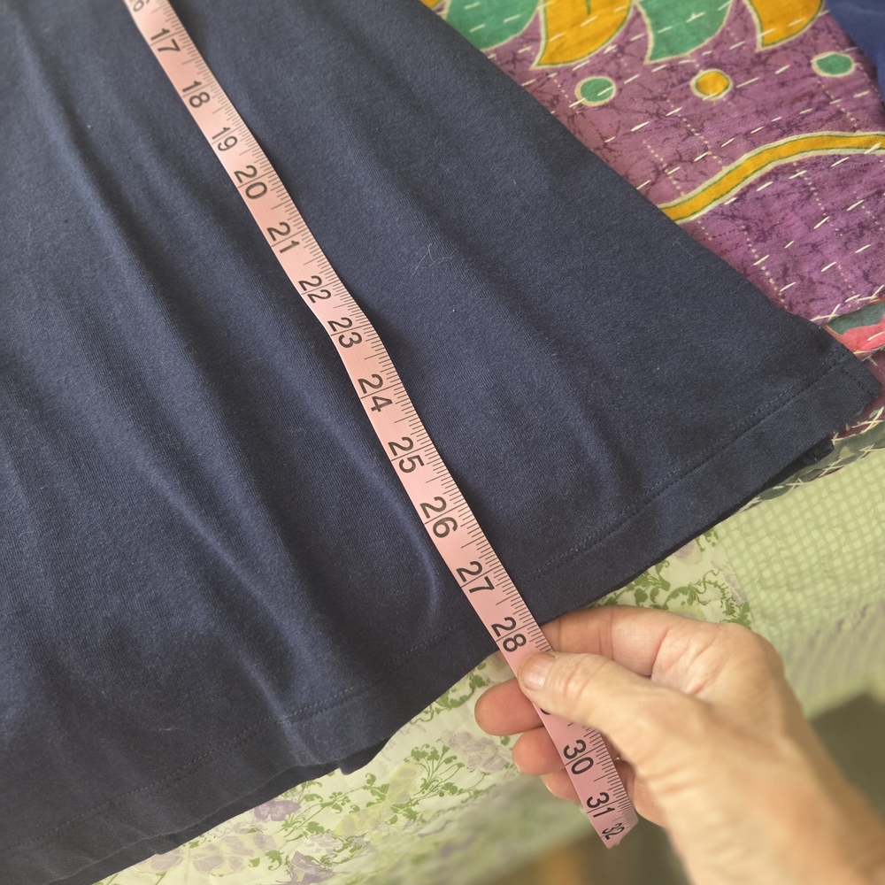 Isaac Mizrahi Navy Blue Women's Tunic